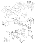 Page A Diagram and Parts List for YTH  954567253 -2001-12 Husqvarna Lawn Tractor