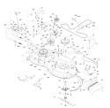Page F Diagram and Parts List for YTH  96045000400 -2006-11 Husqvarna Lawn Tractor