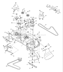 Page F Diagram and Parts List for YTH  954571977 -2004-06 Husqvarna Lawn Tractor