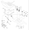 Page H Diagram and Parts List for YTH  954571977 -2004-06 Husqvarna Lawn Tractor