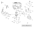 Page E Diagram and Parts List for YTH  TSC -96043005400 -2008-04 Husqvarna Lawn Tractor