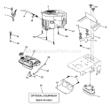 Page E Diagram and Parts List for YTH  2003-10 Husqvarna Lawn Tractor