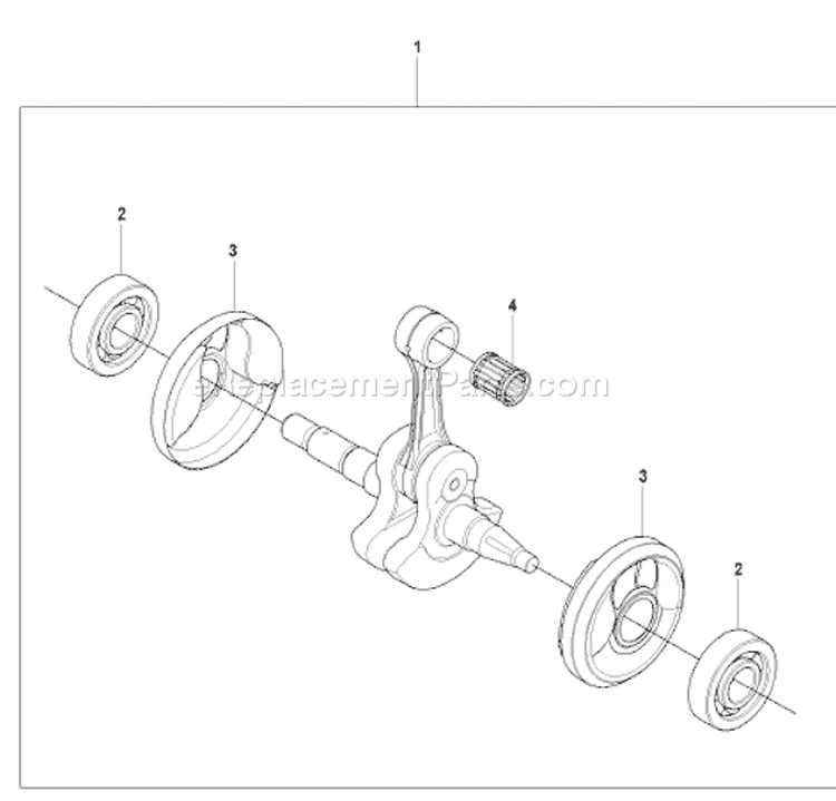 Page J Diagram and Parts List for K 960 2007-07 Husqvarna Concrete Saw