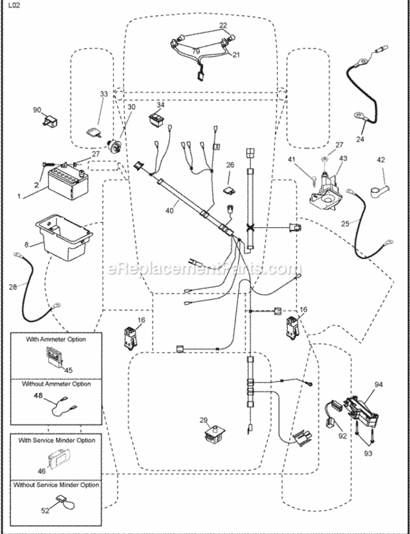 Page D Diagram and Parts List for 96012008700 2008-10 Husqvarna Lawn Tractor