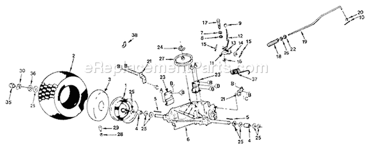 Page O Diagram and Parts List for YT 120 1990-01 Husqvarna Lawn Tractor