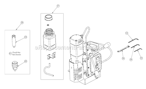 Page B Diagram and Parts List for  Jancy Beveler