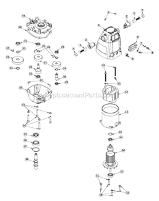 Page C Diagram and Parts List for  Jancy Beveler