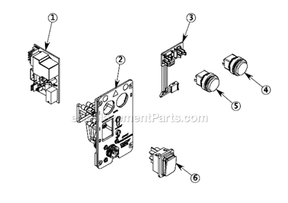 Page D Diagram and Parts List for  Jancy Beveler