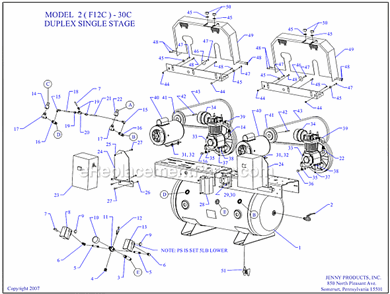 Part Location Diagram of 140-1074-01 Jenny Switch-psi