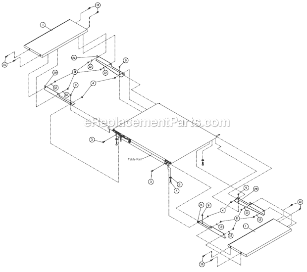 Page A Diagram and Parts List for Pro 3 Jet Sander Polisher