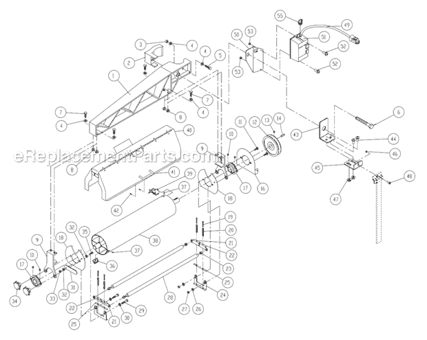 Page C Diagram and Parts List for Pro 3 Jet Sander Polisher