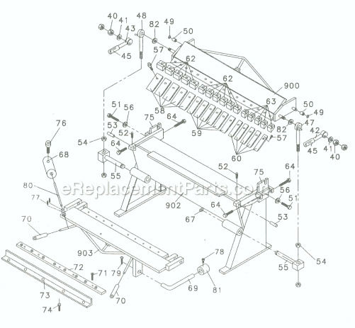 Page A Diagram and Parts List for 754116 Jet Brake & Press