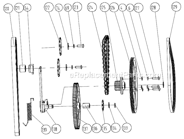 Page D Diagram and Parts List for 707400 Jet Planer Jointer