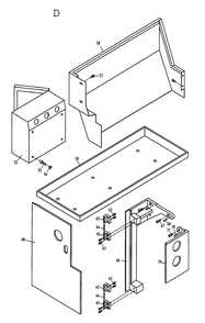 Fig-4 Diagram and Parts List for  Jet Lathe