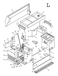 Fig-12 Diagram and Parts List for  Jet Lathe