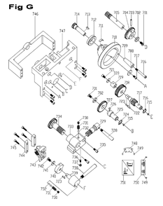 Part Location Diagram of JT9-BDB919-717 Jet GEAR