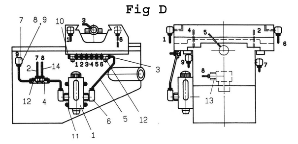 Fig-4 Diagram and Parts List for 691250 Jet Mill
