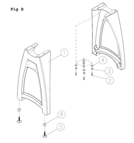 Fig-2 Diagram and Parts List for 719400 Jet Lathe