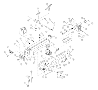 Fig-0 Diagram and Parts List for 719200 Jet Lathe