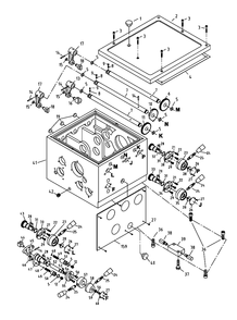 Fig-0 Diagram and Parts List for  Jet Lathe