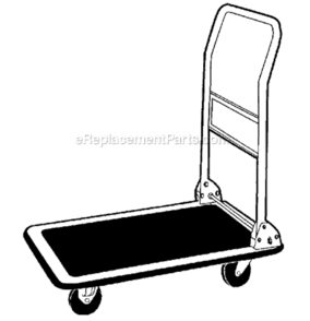 Page A Diagram and Parts List for FDPT-660 140021 Jet Hand Truck & Dolly