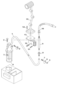 Page X Diagram and Parts List for  Jet Lathe