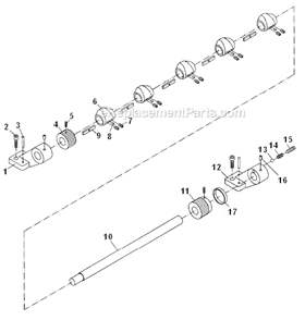 Part Location Diagram of JT9-ZX-CS14 Jet COMPRESSION SPRING