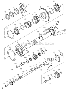 Part Location Diagram of 4401 Jet Collar