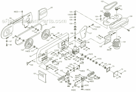 Part Location Diagram of JT9-HVBS7MW-100 Jet BRUSH