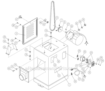 Part Location Diagram of PG-M02 Jet Jet Logo Label