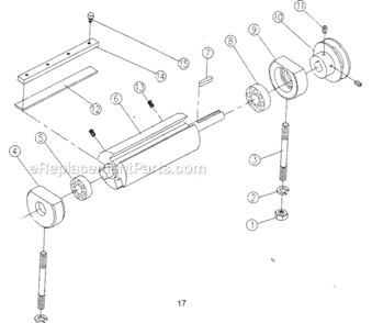 Part Location Diagram of JT9-JC-C06 Jet HEX SCREW