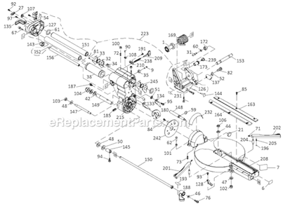 Part Location Diagram of JT9-JMS10SCMS-1 Jet SHAFT SLEEVE