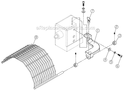Page D Diagram and Parts List for 2007 Jet Lathe
