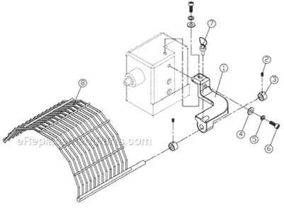 Page D Diagram and Parts List for 2010 Jet Lathe