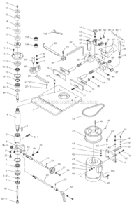 Part Location Diagram of JT9-TS-0561082 Jet HEX NUT