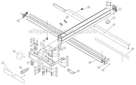Part Location Diagram of 200394 Jet Plate