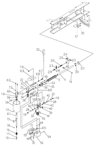 Part Location Diagram of JT9-S0400545 Jet KEY