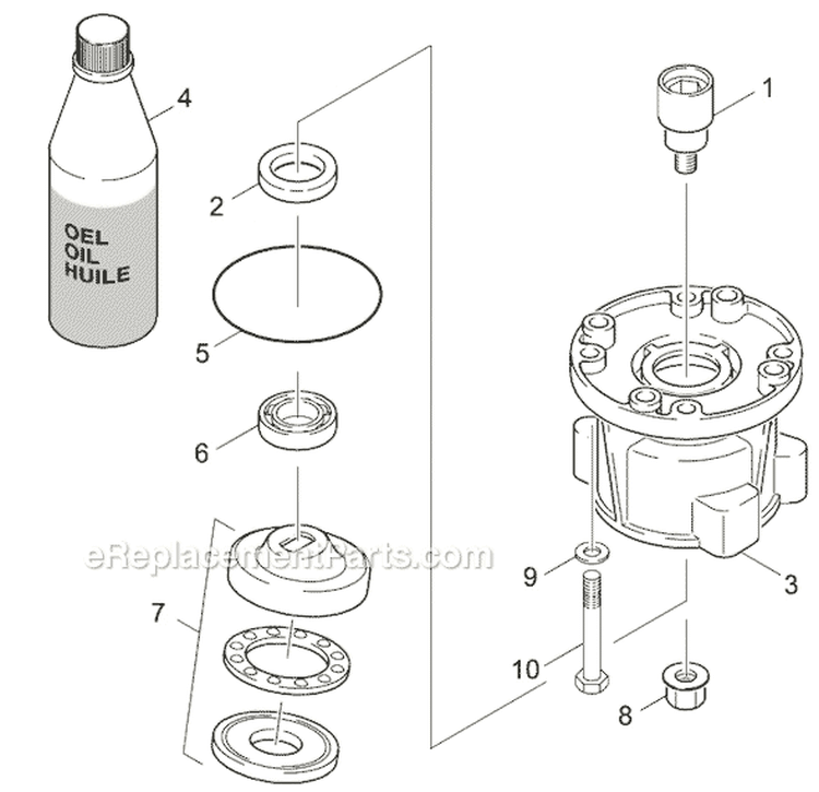 Page E Diagram and Parts List for G 2000 QT 1.133-601.0 Karcher Pressure Washer