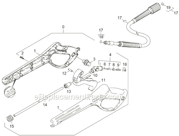 Page F Diagram and Parts List for G 2000 QT 1.133-601.0 Karcher Pressure Washer