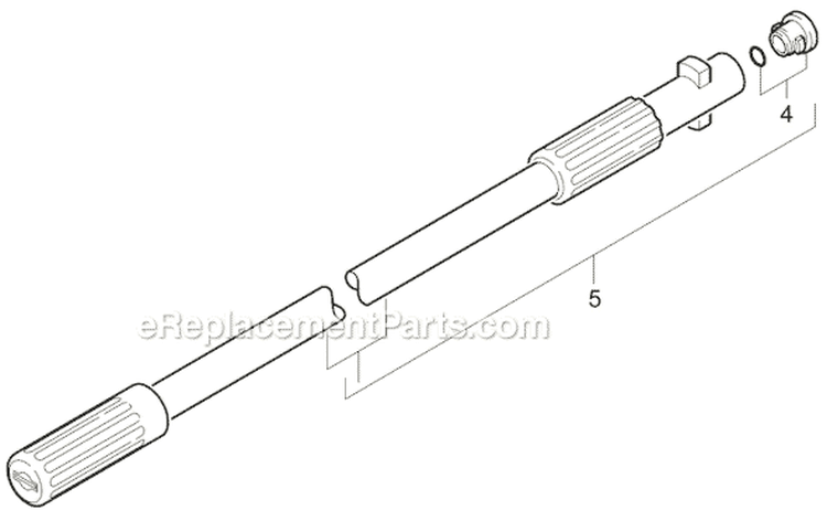 Page G Diagram and Parts List for G 2000 QT 1.133-601.0 Karcher Pressure Washer