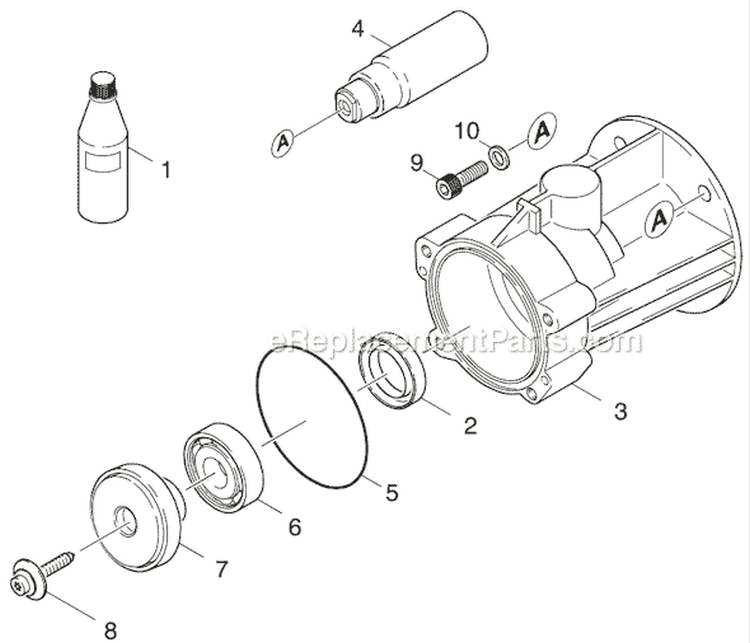 Page E Diagram and Parts List for G 2500 HT 1.194-307.0 Karcher Pressure Washer