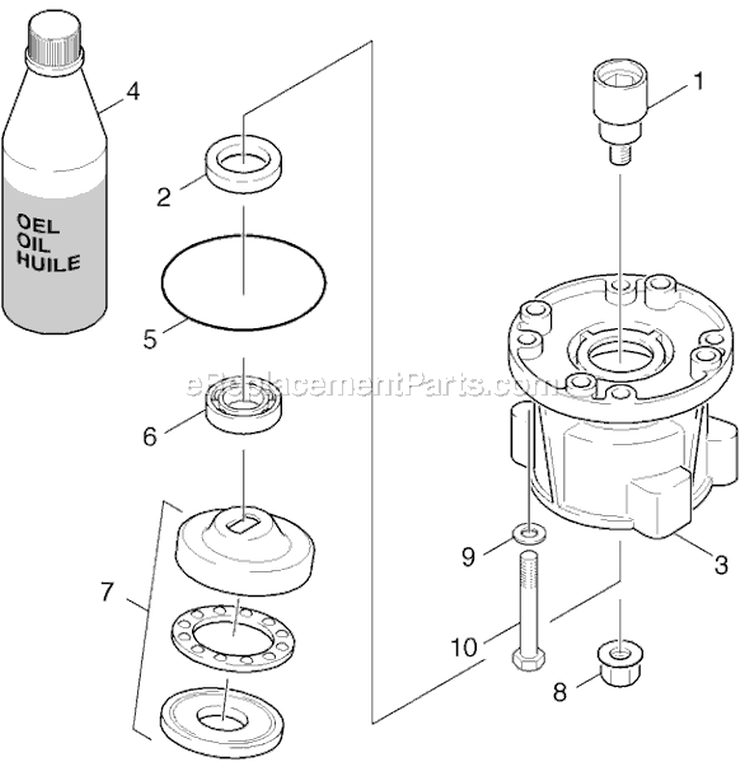 Page E Diagram and Parts List for G 2500 PH 11944010 Karcher Pressure Washer
