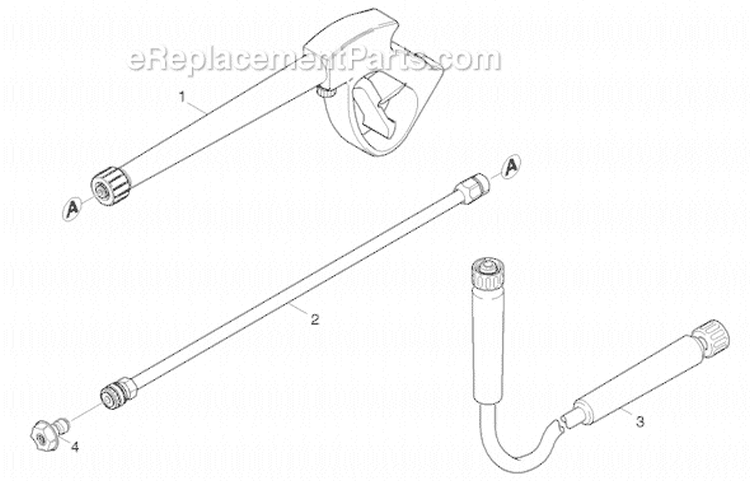Page F Diagram and Parts List for G 2500 VH 11944020 -Version 2 Karcher Pressure Washer