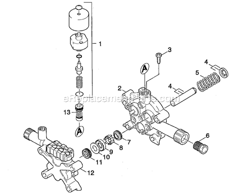 Page C Diagram and Parts List for G 2650 HH 1.194-508.0 Karcher Pressure Washer