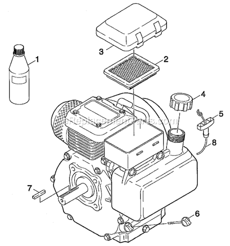 Page D Diagram and Parts List for G 2650 HH 1.194-508.0 Karcher Pressure Washer