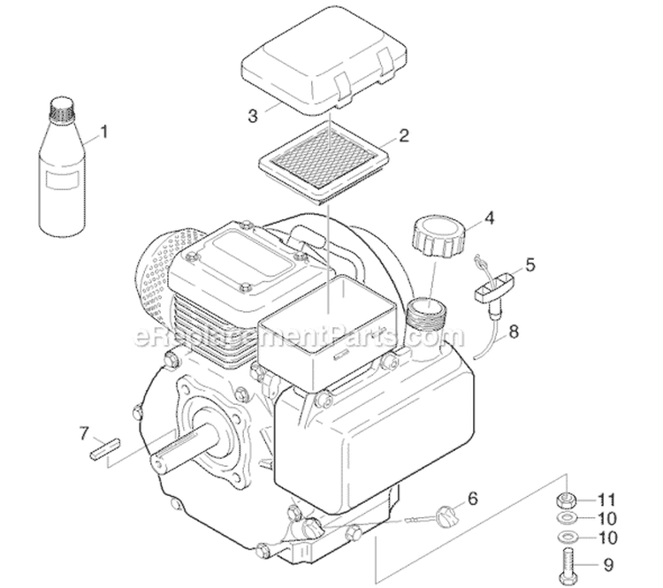 Page F Diagram and Parts List for G 3000 BH 11946010 Karcher Pressure Washer