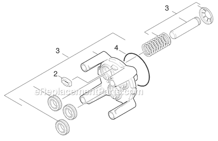 Page C Diagram and Parts List for 16015100 Karcher Pressure Washer