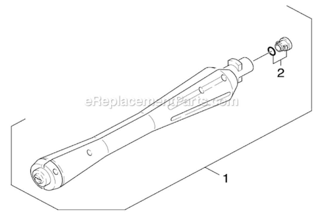 Jet PipeSpray Wand Diagram and Parts List for 1.133-208.0 Karcher Pressure Washer