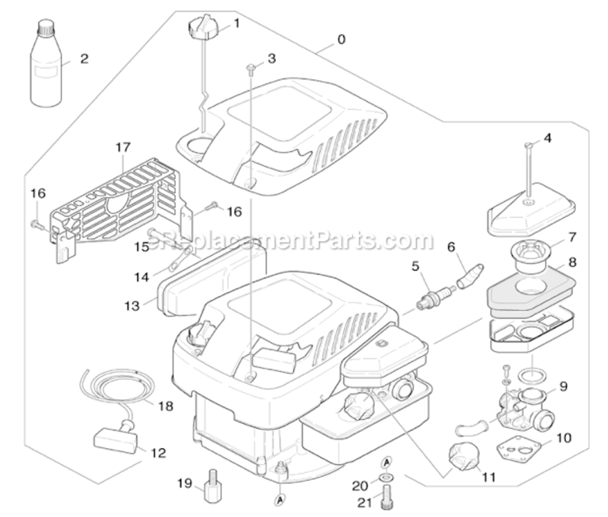 Page F Diagram and Parts List for 1.133-208.0 Karcher Pressure Washer