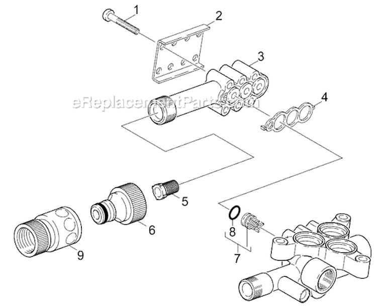 Page C Diagram and Parts List for K 2000 GM 1.050-920.0 Karcher Pressure Washer